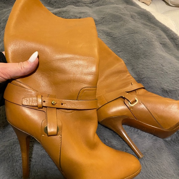 Ralph Lauren Purple Label half calf boots - Picture 3 of 6